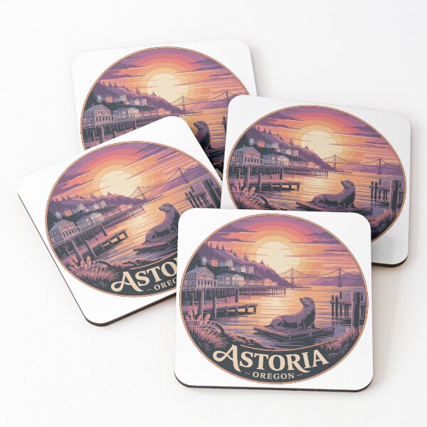 Item preview, Astoria Oregon: Sunset Sea Lion designed and sold by CircinusStore.