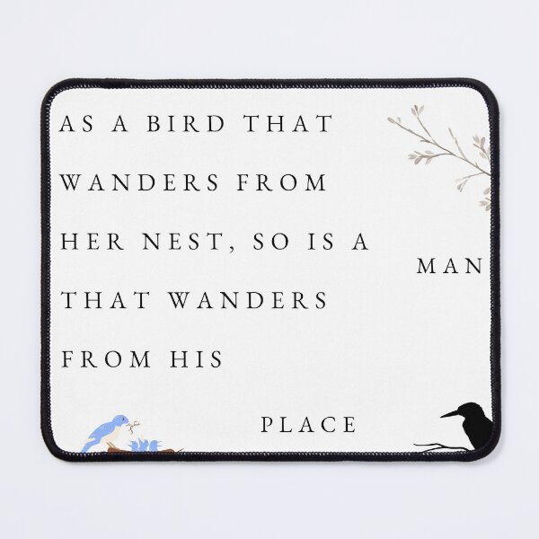 Item preview, Proverbs 27:8 designed and sold by Undonemadenew.