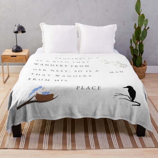 Item preview, Proverbs 27:8 designed and sold by Undonemadenew.