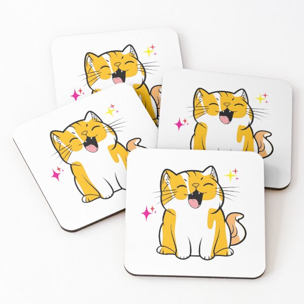 Item preview, Cheerful Orange Calico Cat With Sparkly Smile designed and sold by PholPol1959.