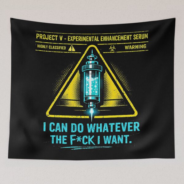 Item preview, Project Vitality Enhancement Serum Warning Label designed and sold by agearb.