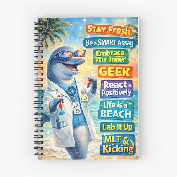 Item preview, MLT Lab Tech Stay Fresh – Medical Laboratory Scientist Beach Geek Design designed and sold by ClinicalHubs.