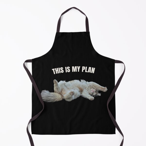 Item preview, This Is My Plan Cat – Lazy Funny Cat Meme Design designed and sold by MB-CatPrints.