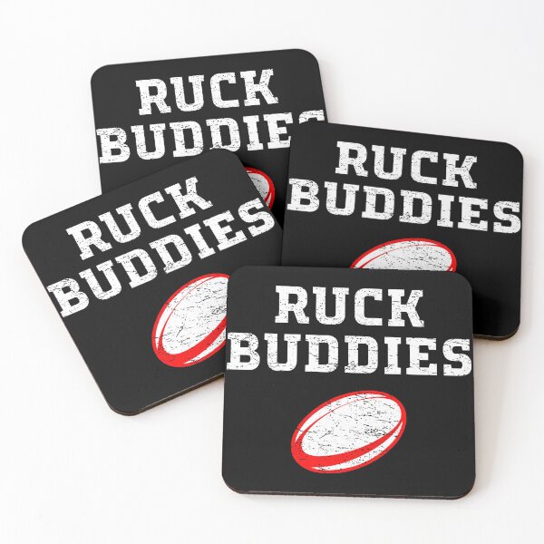 Item preview, Ruck Buddies Rugby Funny Team Quote designed and sold by GabrieSketcham.