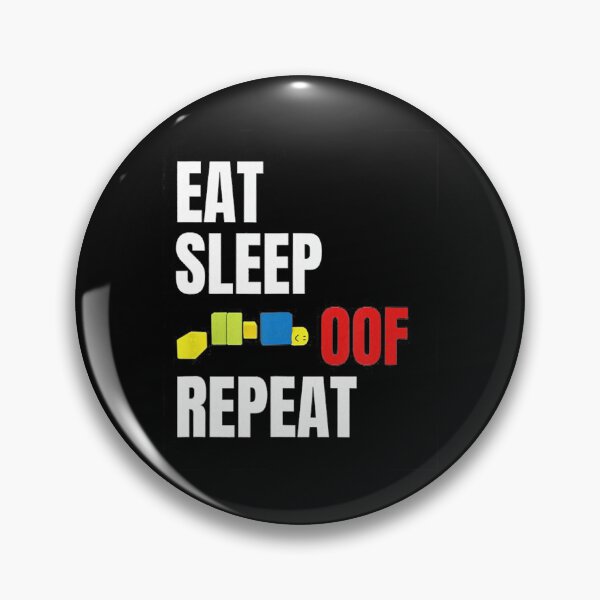 Item preview, Eat Sleep OOF Repeat Funny Gamer Meme Minimal  designed and sold by FGTV2021.
