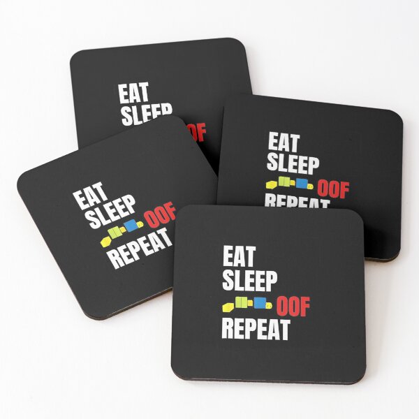 Item preview, Eat Sleep OOF Repeat Funny Gamer Meme Minimal  designed and sold by FGTV2021.