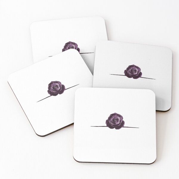 Item preview, Purple rose watercolor designed and sold by uunaa.