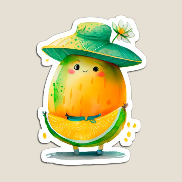 Item preview, Ripe cantaloupe with sweet aromatic flavor, juicy melon with refreshing summer taste, fragrant melon with soft sweet flesh, fresh melon with bright tropical aroma, sweet melon with juicy tender flesh designed and sold by TetianaYasinska.