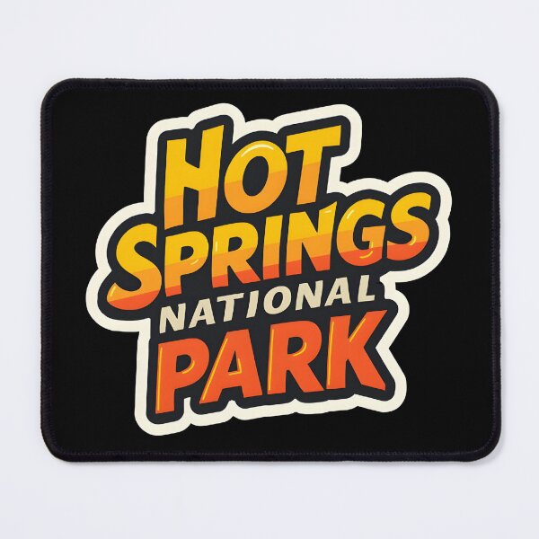 Item preview, Hot Springs National Park - Arkansas  designed and sold by StudioRedKoala.