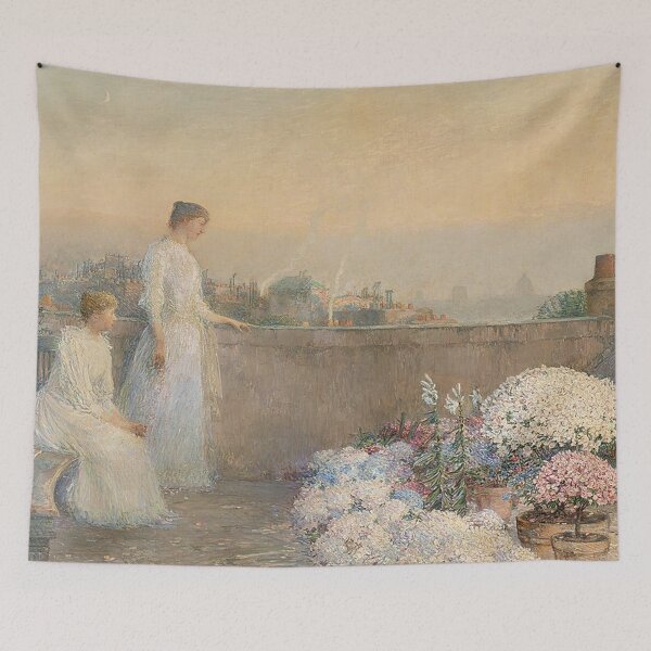 Item preview, Twilight by Childe Hassam designed and sold by tomorrowsart.