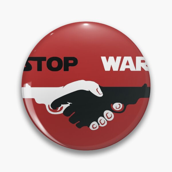Item preview, Stop War Handshake - Anti-Violence Peace Union Graphic Art designed and sold by LoFi-OG.