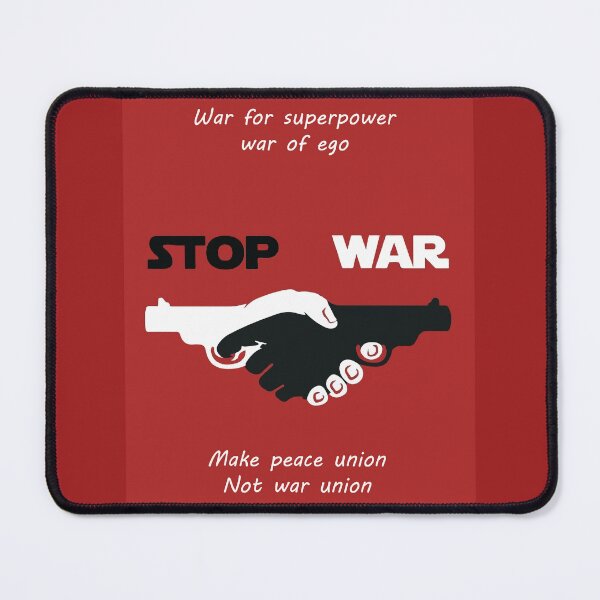 Item preview, Stop War Handshake - Anti-Violence Peace Union Graphic Art designed and sold by LoFi-OG.