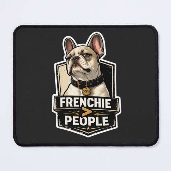Item preview, Frenchie Over People – Funny French Bulldog Attitude Design designed and sold by Frenchie Fever.