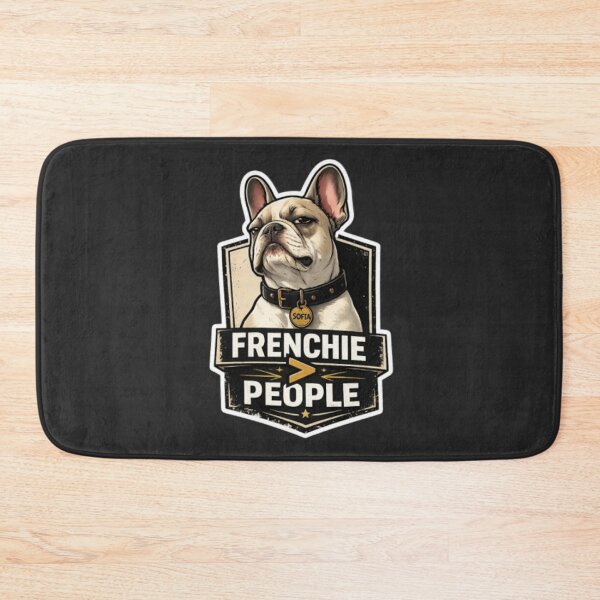Item preview, Frenchie Over People – Funny French Bulldog Attitude Design designed and sold by Frenchie Fever.