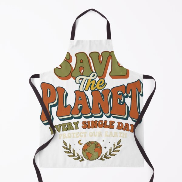 Item preview, Save The Planet Vintage Retro Typography Design designed and sold by urbinet.