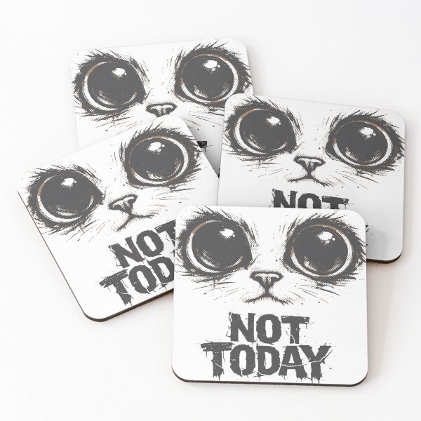 Item preview, Relatable grumpy cat design with bold minimalist chaos. designed and sold by Dejbar.