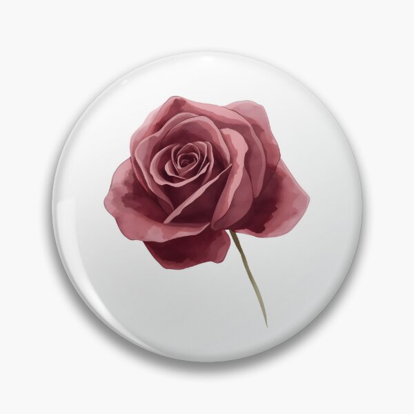 Item preview, Pink rose watercolor designed and sold by uunaa.