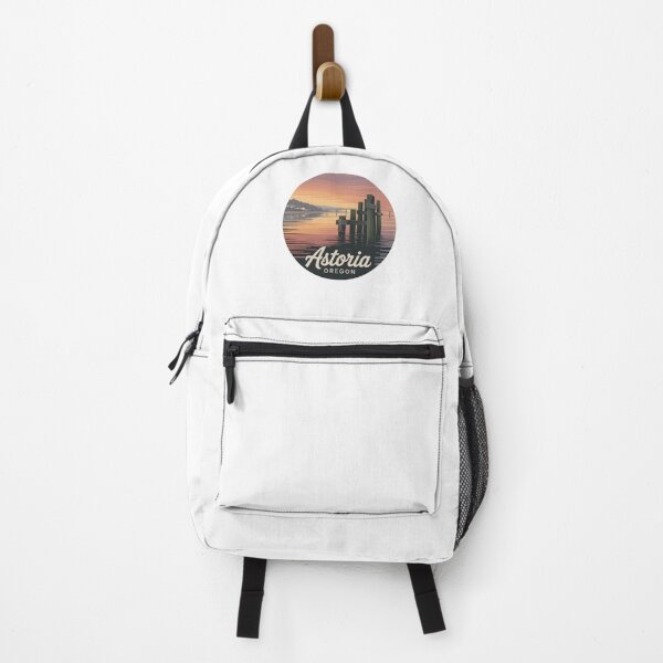 Item preview, Astoria Oregon: Sunset Dockside Waterfront Badge designed and sold by CircinusStore.
