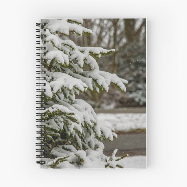 Item preview, Close-Up of Snow-Covered Fir Branches designed and sold by ShotsbyDesiree.