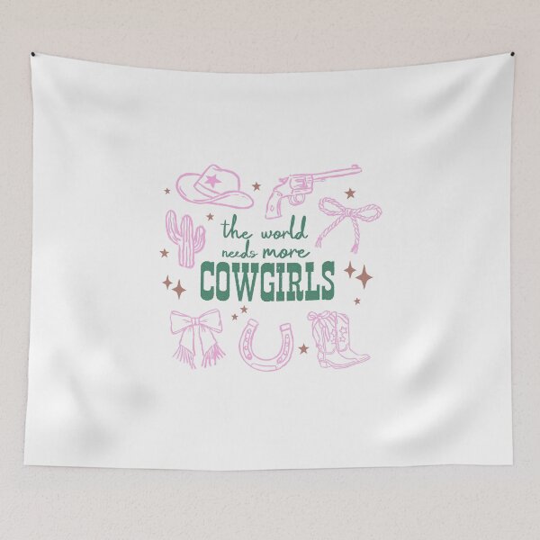 Item preview, the world needs more COWGIRLS designed and sold by wesdesignshop.