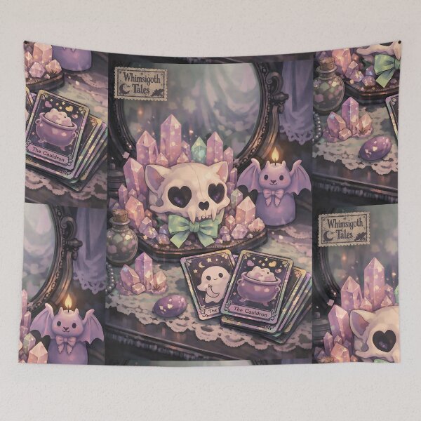 Item preview, The Pastel Goth Altar - Kawaii Whimisigoth designed and sold by bapupa.
