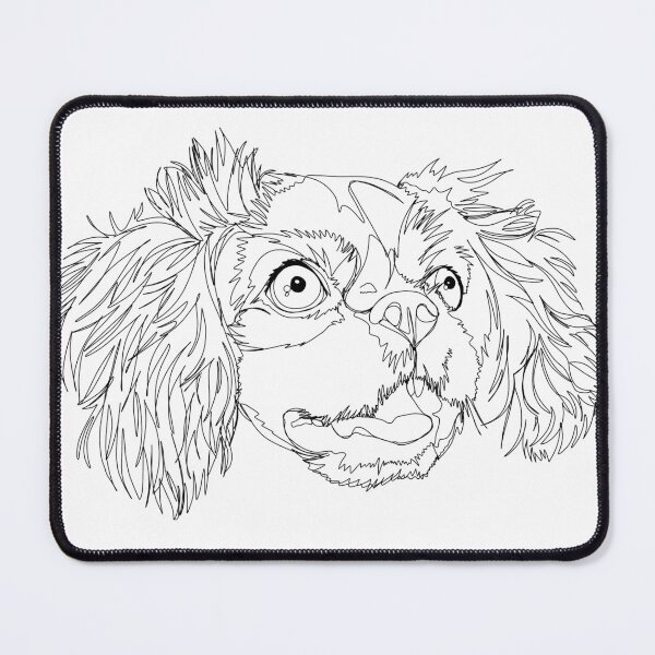 Item preview, K for Komondor part of A to Z Alphabet Line Art Series designed and sold by Mauras-Designs.
