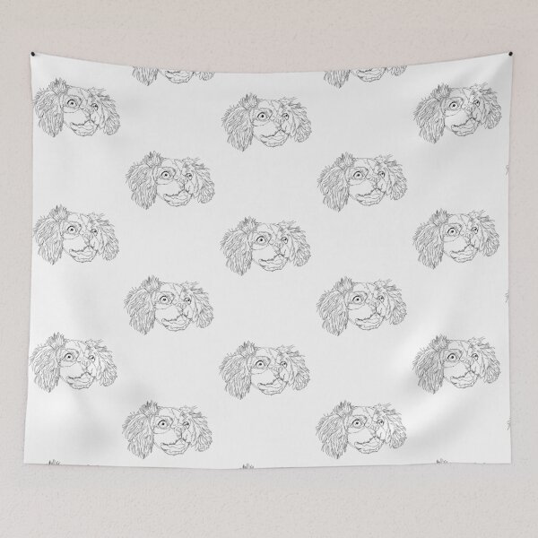 Item preview, K for Komondor part of A to Z Alphabet Line Art Series designed and sold by Mauras-Designs.