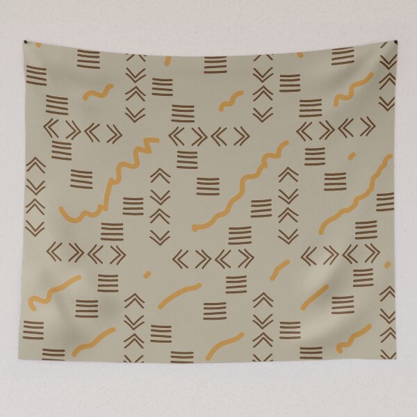 Item preview, Malian Earth Fabric: Ethnic Design Sienna Earth designed and sold by Wolagno.