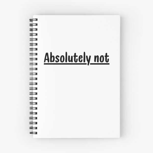 Item preview, Absolutely not Sarcastic Funny Meme Minimalist Aesthetic designed and sold by MoonMonkeyNbear.