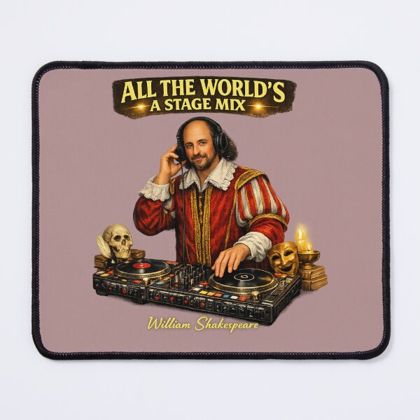 Item preview, DJ Shakespeare - To Beat or to Be designed and sold by ZenRave Designs.