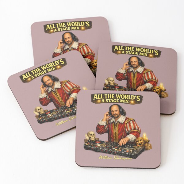 Item preview, DJ Shakespeare - To Beat or to Be designed and sold by  ZenRave Designs.