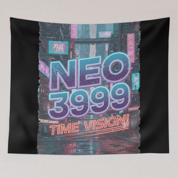 Item preview, Cyberpunk Style NEO 3999 TIME VISION! #1 designed and sold by Giulivo Store Graphic.