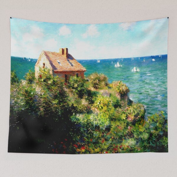 Item preview, Fisherman’s Cottage at Varengeville designed and sold by artdesignsnow.