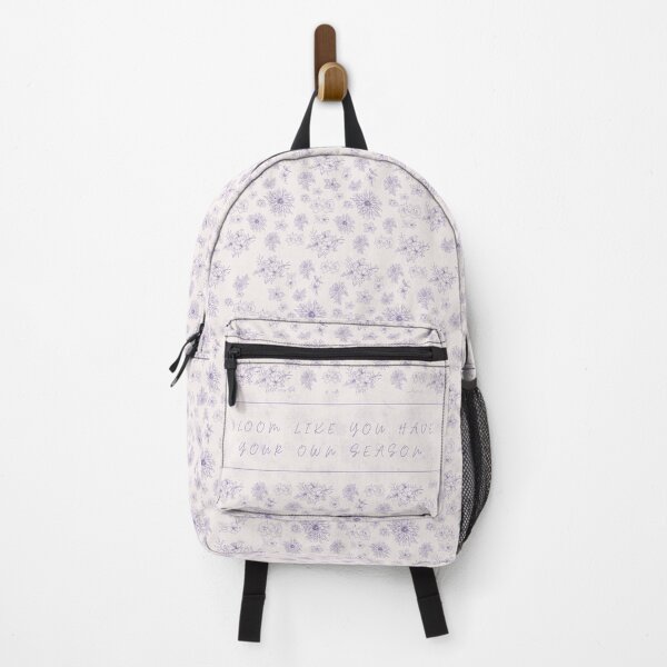 Item preview, Bloom Like You Have Your Own Season — Purple Floral Pattern designed and sold by Yakout shop.