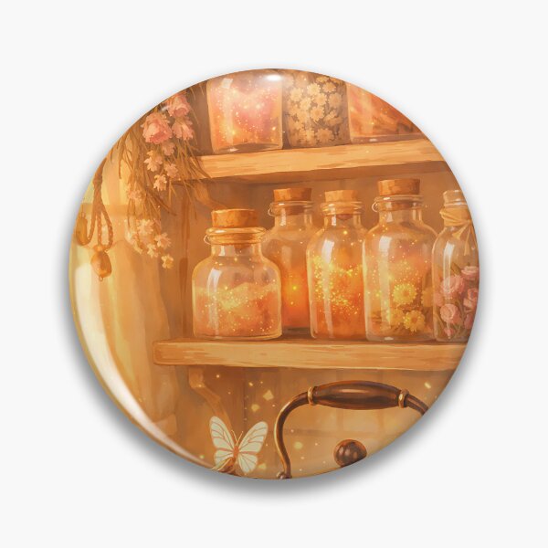Item preview, The Peach-Fuzz Potion Pantry - Pastel Whimsigoth designed and sold by bapupa.
