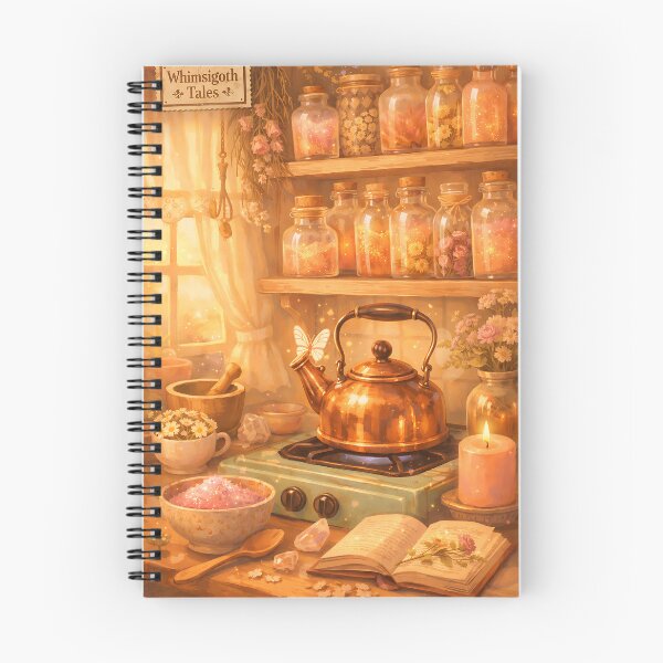 Item preview, The Peach-Fuzz Potion Pantry - Pastel Whimsigoth designed and sold by bapupa.