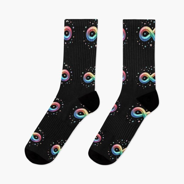Item preview, Pastel Neurodiversity Infinity Symbol designed and sold by AI-Only Creations.