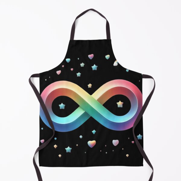 Item preview, Pastel Neurodiversity Infinity Symbol designed and sold by AI-Only Creations.
