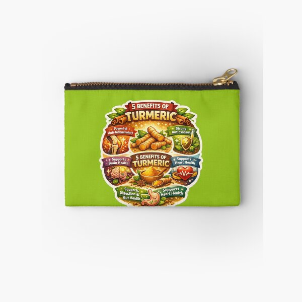 Item preview, 5 Benefits of Turmeric, Anti-Inflammatory Superfood Infographic,  Natural Wellness designed and sold by Right-UR.