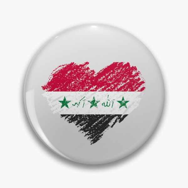 Item preview, Old Iraq flag Scribble I love Iraq designed and sold by Mo5tar.
