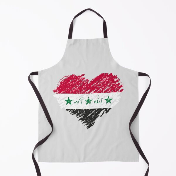 Item preview, Old Iraq flag Scribble I love Iraq designed and sold by Mo5tar.