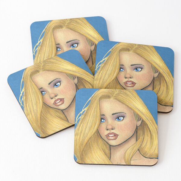 Item preview, Blue Eyed Girl! designed and sold by GhostInTheDrawing .