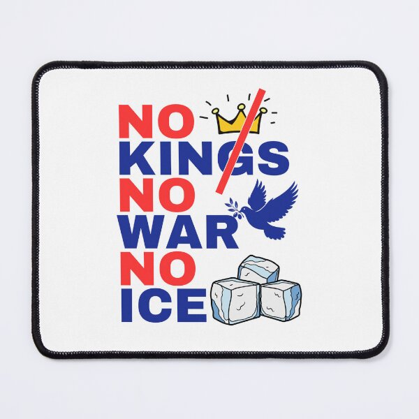 Item preview, No Kings No War No Ice designed and sold by Dondonmart.