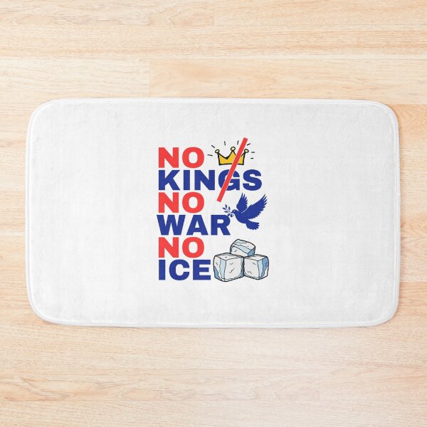 Item preview, No Kings No War No Ice designed and sold by Dondonmart.