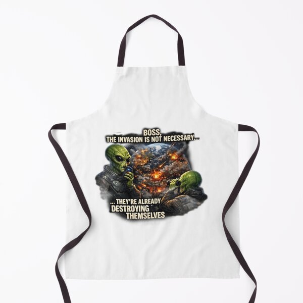 Item preview, The Invasion Is Not Necessary designed and sold by FrogsShop.