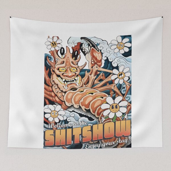 Item preview, “Welcome to the Shitshow” Lobster Demon designed and sold by Everpop.