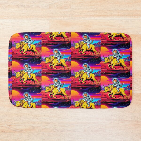 Item preview, Retro Cosmic Ride – Vibrant Sci-Fi Artwork designed and sold by Dogandesighn.