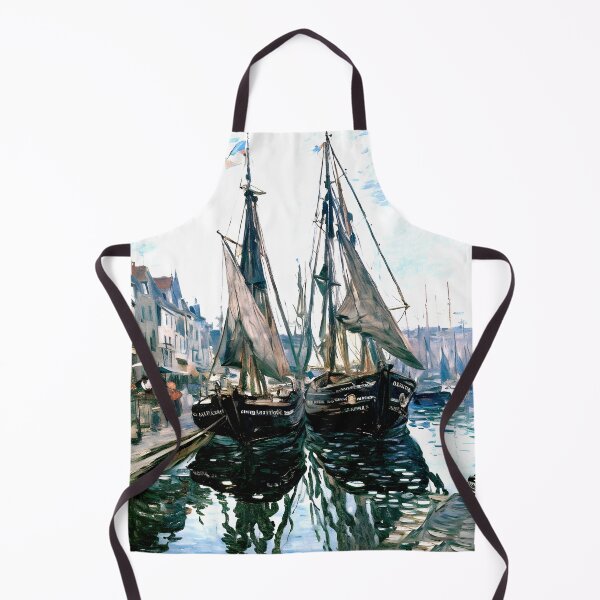 Item preview, Fishing Boats at Honfleur designed and sold by artdesignsnow.