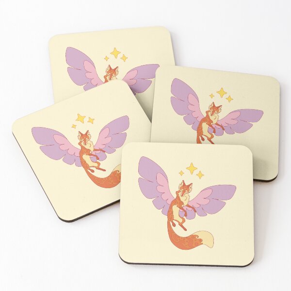 Item preview, Winged Fox designed and sold by Erika Vaigel Illustrations.