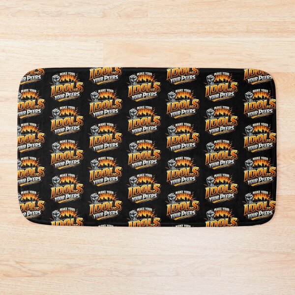 Item preview, Make Your Idols Your Peers Motivational Success Design designed and sold by TeeTimeTreasure.